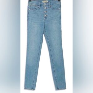 Madewell 10inch High Rise Skinny Jenna 27
